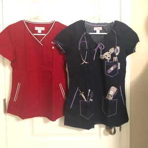 Koi scrub tops